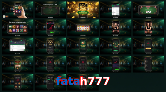 Main screen of Fatah777 bet page for PK players