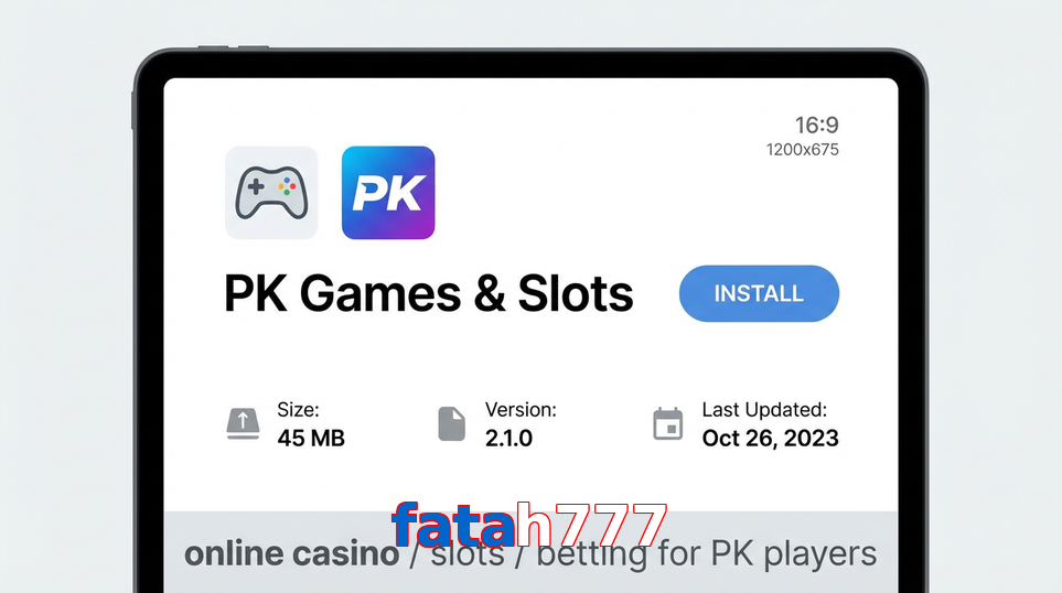Game list for Fatah777 gameapk section